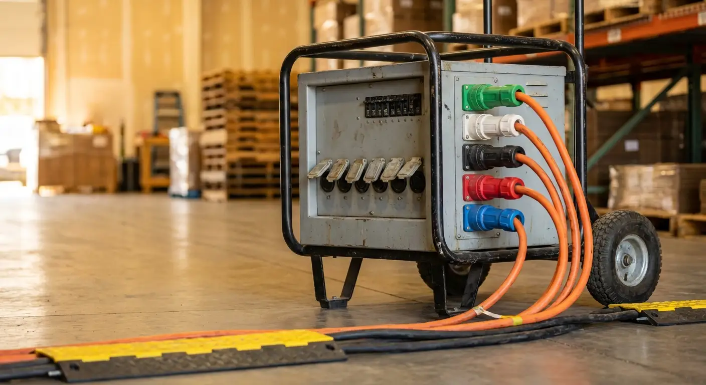 Commercial generator and power distribution equipment in Walnut Creek, CA