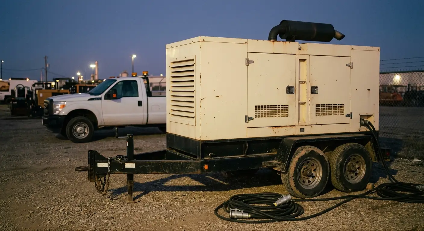 Commercial generator rental equipment in Walnut Creek, CA