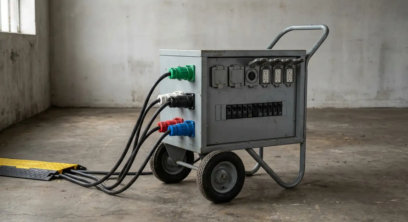 Temporary power distribution equipment in Walnut Creek, CA