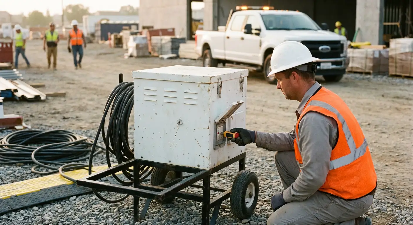 Safety inspection in progress in Walnut Creek, CA