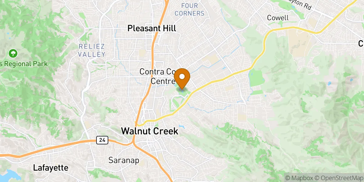  neighborhood map in Walnut Creek, CA