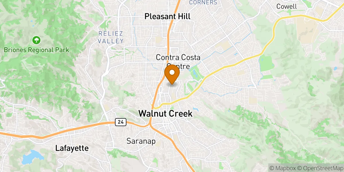  neighborhood map in Walnut Creek, CA