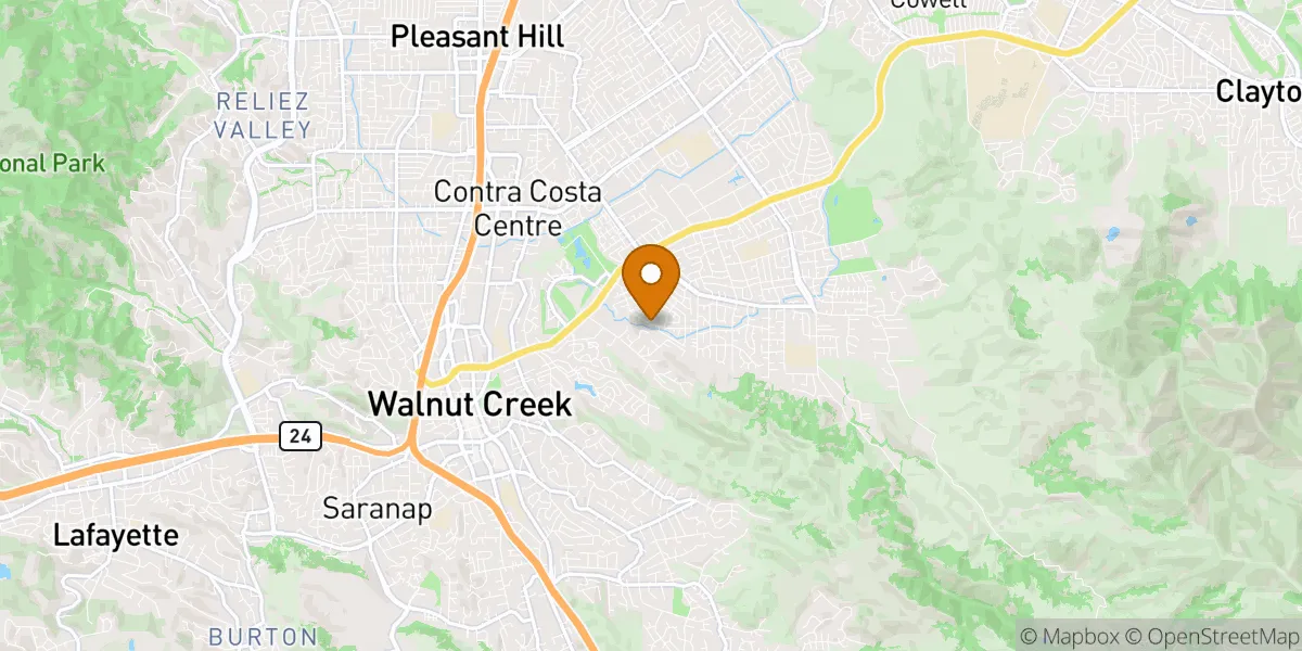  neighborhood map in Walnut Creek, CA