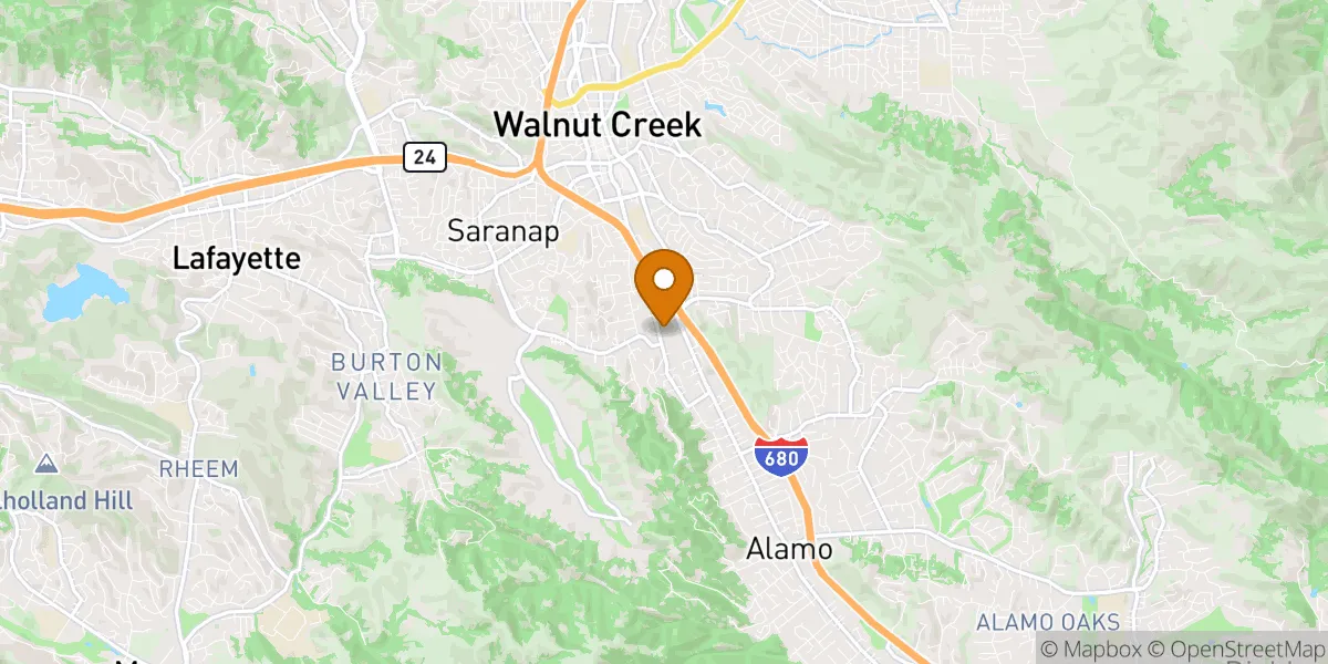  neighborhood map in Walnut Creek, CA