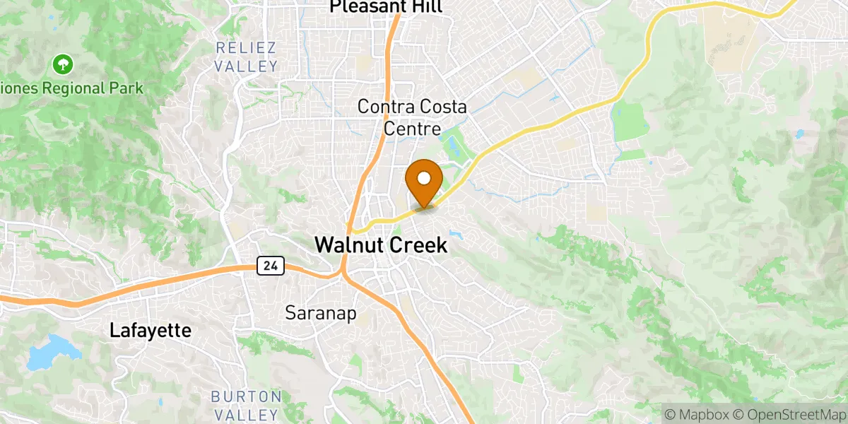  neighborhood map in Walnut Creek, CA