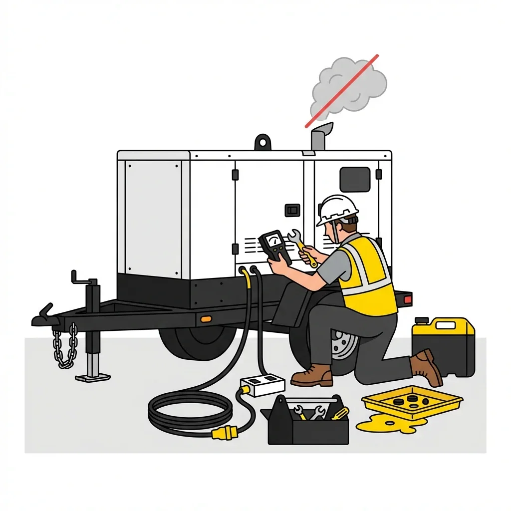 Visual guide to EPA Tier 4 generator compliance requirements in Walnut Creek, CA